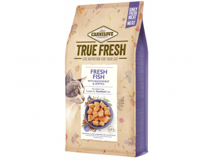 Carnilove Cat True Fresh Fish 1,8kg z kategorie Chovatelské potřeby a krmiva pro kočky > Krmivo a pamlsky pro kočky > Granule pro kočky