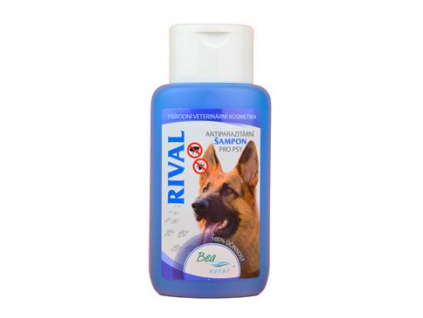 Šampon Bea antiparazitární Rival pes 220ml z kategorie Chovatelské potřeby a krmiva pro psy > Antiparazitika pro psy > Šampóny, pudry pro psy