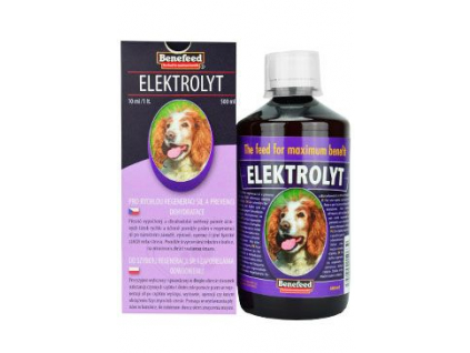 Elektrolyt pro psy 500ml z kategorie Chovatelské potřeby a krmiva pro psy > Vitamíny a léčiva pro psy > Pohybový aparát u psů