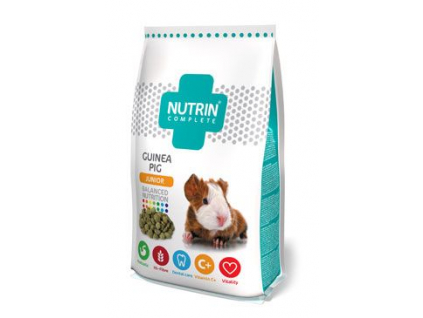 Nutrin Complete Morče Junior 400g z kategorie Chovatelské potřeby a krmiva pro hlodavce a malá zvířata > Krmiva pro hlodavce a malá zvířata