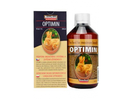 Optimin K králíci 500ml z kategorie Chovatelské potřeby a krmiva pro hlodavce a malá zvířata > Vitamíny, minerální bloky