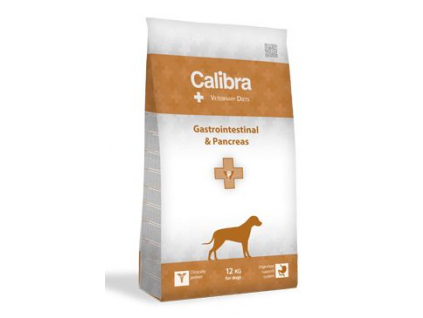 Calibra VD Dog Gastrointestinal & Pancreas 12kg z kategorie Chovatelské potřeby a krmiva pro psy > Krmiva pro psy > Veterinární diety pro psy