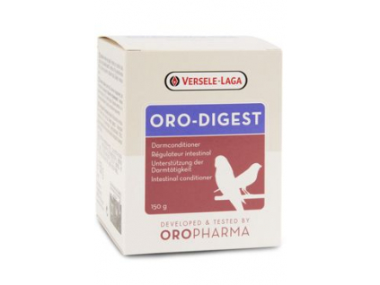 Versele Laga Oropharma Oro-Digest pro ptáky 150g z kategorie Chovatelské potřeby pro ptáky a papoušky > Vitamíny, minerály pro papoušky > Vitamíny pro papoušky
