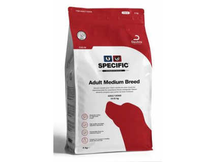 Specific CXD-M Adult Medium Breed 4kg pes z kategorie Chovatelské potřeby a krmiva pro psy > Krmiva pro psy > Veterinární diety pro psy