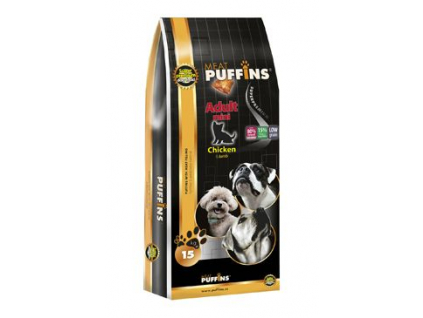 Puffins Dog Yorkshire&Mini 15kg z kategorie Chovatelské potřeby a krmiva pro psy > Krmiva pro psy > Granule pro psy