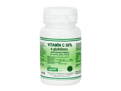 Vitamin C Roboran 50 s glukózou 100g z kategorie Chovatelské potřeby a krmiva pro psy > Vitamíny a léčiva pro psy > Vitaminy a minerály pro psy