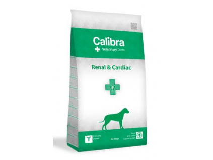 Calibra VD Dog Renal&Cardiac 12kg z kategorie Chovatelské potřeby a krmiva pro psy > Krmiva pro psy > Veterinární diety pro psy
