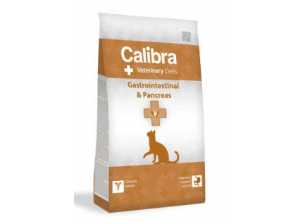 Calibra VD Cat Gastrointestinal & Pancreas 2kg z kategorie Chovatelské potřeby a krmiva pro kočky > Krmivo a pamlsky pro kočky > Veterinární diety pro kočky