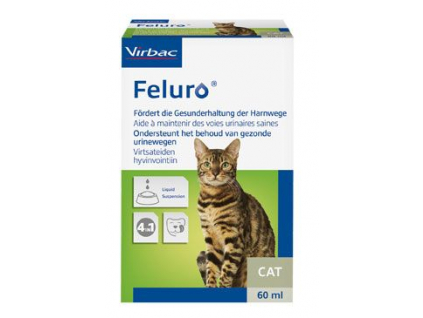 Feluro pro kočky 60ml z kategorie Chovatelské potřeby a krmiva pro kočky > Vitamíny a léčiva pro kočky > Ledviny a játra koček
