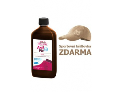 VITAR Veterinae ArtiVit Sirup 500ml+kšiltovka béž z kategorie Chovatelské potřeby a krmiva pro psy > Vitamíny a léčiva pro psy > Pohybový aparát u psů