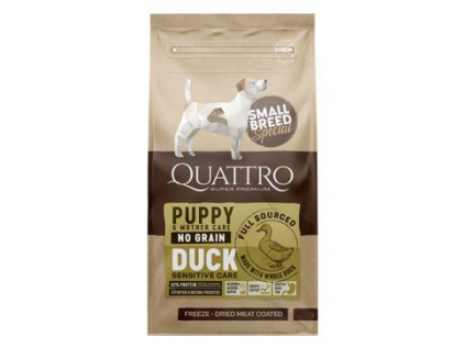 QUATTRO Dog Dry SB Puppy/Mother Kachna 7kg z kategorie Chovatelské potřeby a krmiva pro psy > Krmiva pro psy > Granule pro psy
