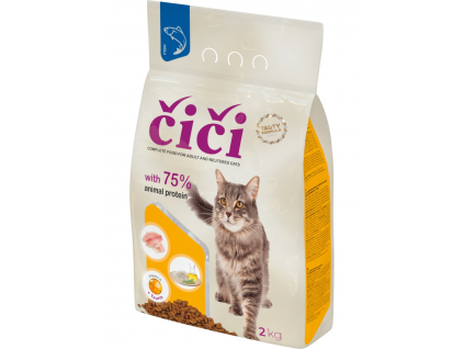 Čiči rybí 2kg z kategorie Chovatelské potřeby a krmiva pro kočky > Krmivo a pamlsky pro kočky > Granule pro kočky