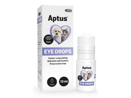 Aptus Eye Drops 10ml z kategorie Chovatelské potřeby a krmiva pro kočky > Hygiena a kosmetika koček > Ušní a oční péče koček