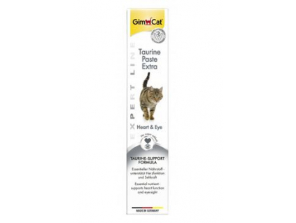 Gimcat Pasta Taurine Extra 50g z kategorie Chovatelské potřeby a krmiva pro kočky > Krmivo a pamlsky pro kočky > Pamlsky pro kočky