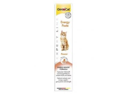 Gimcat Pasta Energy 50g z kategorie Chovatelské potřeby a krmiva pro kočky > Krmivo a pamlsky pro kočky > Pamlsky pro kočky