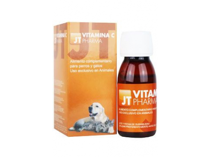JT Vitamín C 55ml z kategorie Chovatelské potřeby a krmiva pro psy > Vitamíny a léčiva pro psy > Vitaminy a minerály pro psy