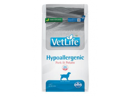 Vet Life Natural DOG Hypo Pork & Potato 2kg z kategorie Chovatelské potřeby a krmiva pro psy > Krmiva pro psy > Veterinární diety pro psy