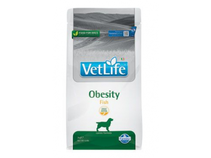 Vet Life Natural DOG Obesity Fish 2kg z kategorie Chovatelské potřeby a krmiva pro psy > Krmiva pro psy > Veterinární diety pro psy