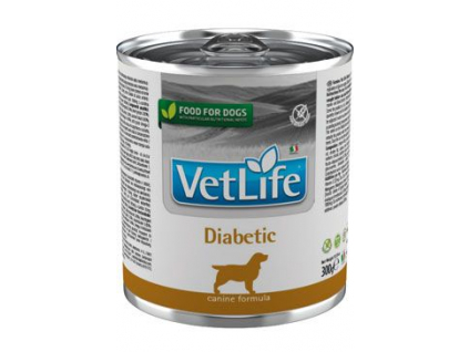 Vet Life Natural Dog konz. Diabetic 300g z kategorie Chovatelské potřeby a krmiva pro psy > Krmiva pro psy > Veterinární diety pro psy