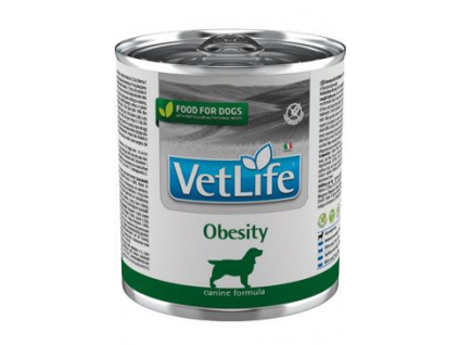 Vet Life Natural Dog konz. Obesity 300g z kategorie Chovatelské potřeby a krmiva pro psy > Krmiva pro psy > Veterinární diety pro psy