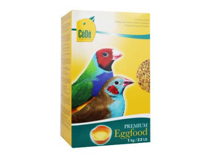 Krmivo pro Ptáky CéDé EGGFOOD Tropical Finches 1kg z kategorie Chovatelské potřeby pro ptáky a papoušky > Krmivo pro papoušky