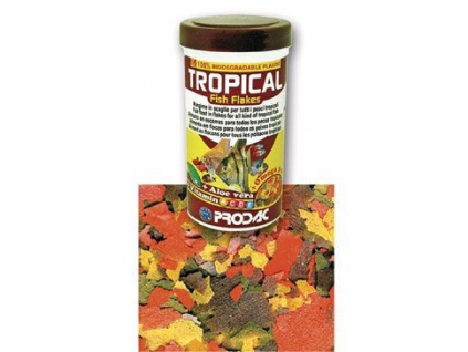 Krmivo pro ryby Prodac Tropical fish Flakes 50g z kategorie Akvaristické a teraristické potřeby > Krmiva > Akvarijní rybičky