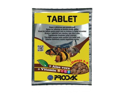 Krmivo pro ryby Prodac Tablet 12g z kategorie Akvaristické a teraristické potřeby > Krmiva > Akvarijní rybičky