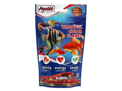 Krmivo pro ryby Apetit tropical color flakes 50g z kategorie Akvaristické a teraristické potřeby > Krmiva > Akvarijní rybičky