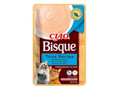 Churu Cat CIAO Bisque Tuna Recipe 40g z kategorie Chovatelské potřeby a krmiva pro kočky > Krmivo a pamlsky pro kočky > Pamlsky pro kočky