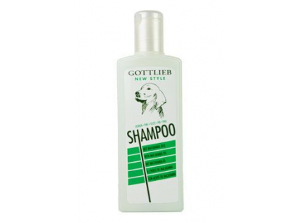 Gottlieb šampon s makadamovým olejem Smrkový 300ml pes z kategorie Chovatelské potřeby a krmiva pro psy > Hygiena a kosmetika psa > Šampóny a spreje pro psy