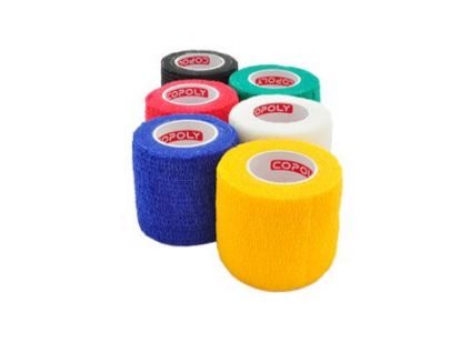 Obinadlo elast. CoPoly 5cm x 4,5m MIX 12ks