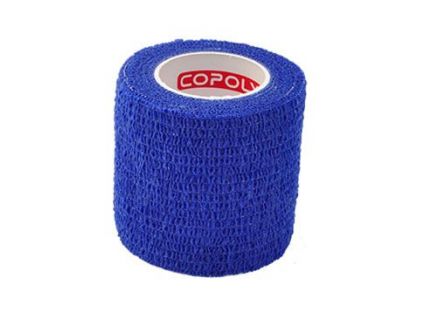 Obinadlo elast. CoPoly 5cm x 4,5m modrá