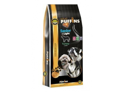Puffins Dog Senior&Light 1kg z kategorie Chovatelské potřeby a krmiva pro psy > Krmiva pro psy > Granule pro psy