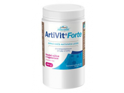 VITAR Veterinae ArtiVit Forte prášek 600g z kategorie Chovatelské potřeby a krmiva pro kočky > Vitamíny a léčiva pro kočky > Pohybový aparát koček