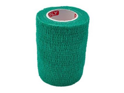 Obinadlo elast. CoPoly 7,5cm x 4,5m zelená