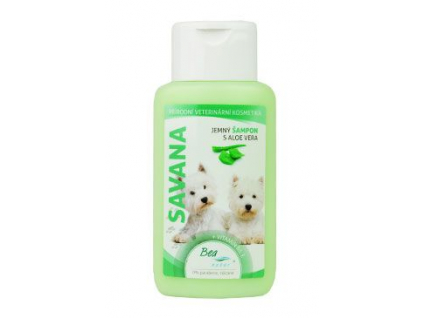 Šampon Bea Savana s Aloe Vera 220ml z kategorie Chovatelské potřeby a krmiva pro psy > Hygiena a kosmetika psa > Šampóny a spreje pro psy