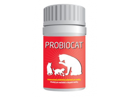 Probiocat plv 50g z kategorie Chovatelské potřeby a krmiva pro kočky > Vitamíny a léčiva pro kočky > Podpora trávení koček