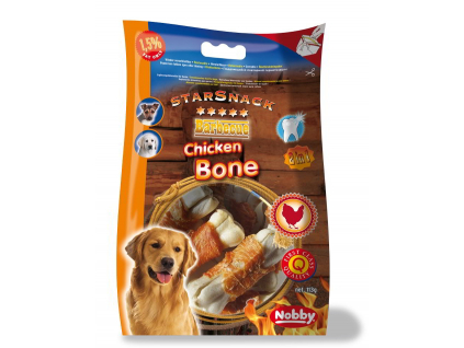 Nobby StarSnack Barbecue kostičky s kuřecím masem 193g z kategorie Chovatelské potřeby a krmiva pro psy > Pamlsky pro psy > Bílé kosti pro psy