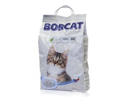 Podestýlka Borcat Extra 5l z kategorie Chovatelské potřeby a krmiva pro kočky > Toalety, steliva pro kočky > Steliva kočkolity pro kočky
