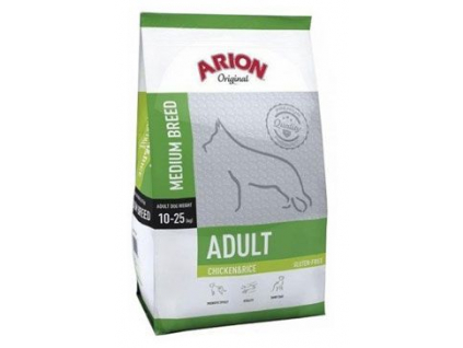 Arion Breeder Original Adult Medium Chicken Rice 20kg z kategorie Chovatelské potřeby a krmiva pro psy > Krmiva pro psy > Granule pro psy