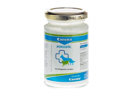 Canina Kokosový olej 200ml z kategorie Chovatelské potřeby a krmiva pro psy > Vitamíny a léčiva pro psy > Kůže a srst psů