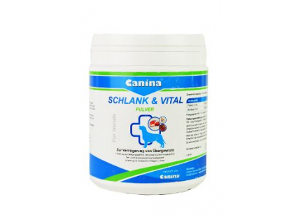 Canina Schlank & Vital 500g z kategorie Chovatelské potřeby a krmiva pro psy > Vitamíny a léčiva pro psy > Doplňkové oleje pro psy