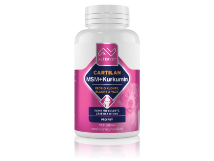 CARTILAN MSM+KURKUMIN 100tbl Altervet