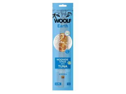 Woolf pochoutka Earth NOOHIDE XL Stick with Tuna 85g z kategorie Chovatelské potřeby a krmiva pro psy > Pamlsky pro psy > Pamlsky z přírodní želatiny pro psy