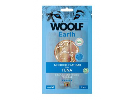 Woolf pochoutka Earth NOOHIDE M Tuna 90g z kategorie Chovatelské potřeby a krmiva pro psy > Pamlsky pro psy > Pamlsky z přírodní želatiny pro psy