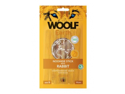 Woolf pochoutka Earth NOOHIDE S Rabbit 90g z kategorie Chovatelské potřeby a krmiva pro psy > Pamlsky pro psy > Pamlsky z přírodní želatiny pro psy