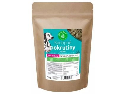 Konopné otruby 1 kg