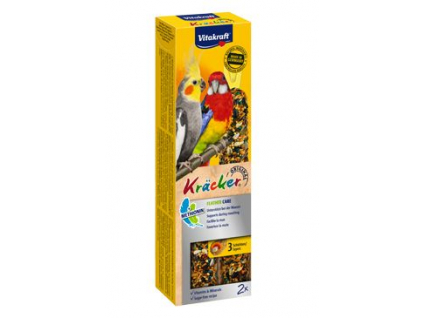 Vitakraft Bird Kräcker korela/papouš. moulting tyč 2ks z kategorie Chovatelské potřeby pro ptáky a papoušky > Pamlsky pro papoušky