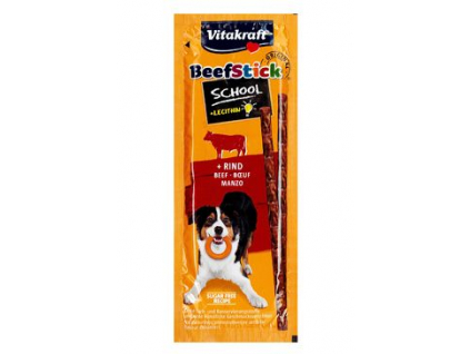 Vitakraft Dog pochoutka Beef Stick salami Rind 10ks z kategorie Chovatelské potřeby a krmiva pro psy > Pamlsky pro psy > Tyčinky, salámky pro psy