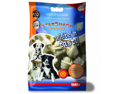 Nobby StarSnack White'n Tasty pamlsek uzel 6,5-7,5cm 15ks z kategorie Chovatelské potřeby a krmiva pro psy > Pamlsky pro psy > Bílé kosti pro psy